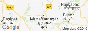 Muzaffarnagar map